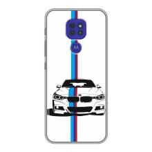 Чохол для Моторола МОТО Г9 Плей - з принтом БМВ (AlphaPrint) (Машина БМВ)