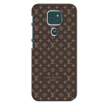 Чехол Стиль Louis Vuitton на Motorola Moto G9 Play (Фон Луи Виттон)