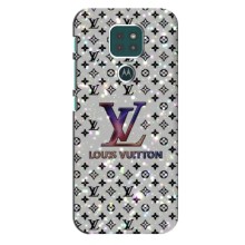 Чехол Стиль Louis Vuitton на Motorola Moto G9 Play (Яркий LV)