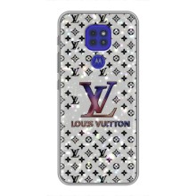 Чохол Стиль Louis Vuitton на Motorola MOTO G9 Play (Яскравий LV)