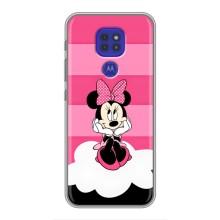 Эксклюзивный чехол для Motorola MOTO G9 Play (AlphaPrint - Мультяшные) (Девочка Maus)