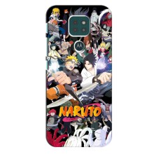 Купить Чехлы на телефон с принтом Anime для Моторола Мото джи 9 плей – Наруто постер