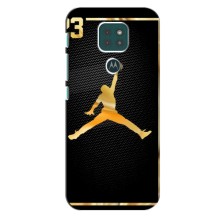 Силиконовый Чехол Nike Air Jordan на Моторола Мото джи 9 плей (Джордан 23)