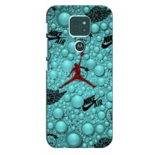 Силиконовый Чехол Nike Air Jordan на Моторола Мото джи 9 плей – Джордан Найк