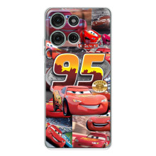 Силиконовый чехол Маквин для Motorola Moto G96 5G – Коллаж Маквин