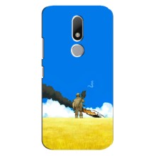 Чехлы на военную тематику для Motorola Moto M (Попадание)