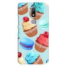 Чехлы с Фруктами для Motorola Moto M (VPrint) (Кексики)