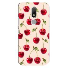 Чехлы с Фруктами для Motorola Moto M (VPrint) (Вишня)
