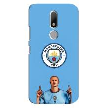 Чехлы с футболистом Ерлинг Холанд для Motorola Moto M (AlphaPrint) (Холанд Манчестер Сити)