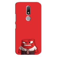 Чехол Головоломка для Motorola Moto M - (AlphaPrint) (Гнев)