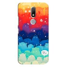 Чехол на Мото М с Котами (VPrint) (Mew)