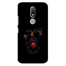 Чохол з Мавпами Motorola Moto M - (AlphaPrint)