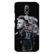 Чехол Неймар для Motorola Moto M (AlphaPrint) (Неймар Лев)