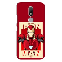 Чехол Супергерой Железный человек на Motorola Moto M – Iron man