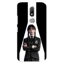 Чехлы Венсдей на Motorola Moto M Уэнсдей (AlphaPrint) (W-Wednesday)