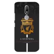 Силиконовые Чехлы принт Футбол на Motorola Moto M – Liverpool