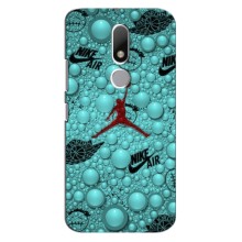 Силиконовый Чехол Nike Air Jordan на Мото М – Джордан Найк