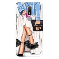 Силиконовый Чехол на Motorola Moto M с картинкой Стильных Девушек (Мода)