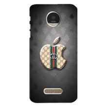 Чехлы ГУЧЧИ для Мото З Плей (AlphaPrint) (Apple gucci)