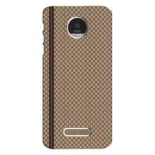 Чехлы ГУЧЧИ для Мото З Плей (AlphaPrint) (Гуччи полоса)