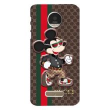 Чехлы ГУЧЧИ для Мото З Плей (AlphaPrint) (Маус Гуччи)