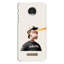 Чехлы с Обезьянами NFT для Motorola MOTO Z Play (AlphaPrint) (обезьяна NFT в очках)