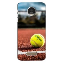 Чехлы с принтом Спортивная тематика для Motorola Moto Z Play (Теннисный корт)