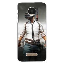 Чехол PUBG для Мото З Плей (AlphaPrint) (Пабг мен)