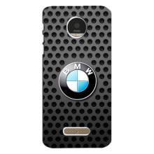 Чехол для Мото З Плей - с принтом БМВ (AlphaPrint) (Знак БМВ)