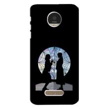 Чехлы Венсдей на Motorola MOTO Z Play Уэнсдей (AlphaPrint) (комната Уэнздей)