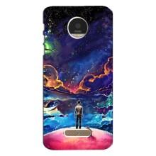Космические Чехлы для Мото З Плей (VPrint) (Галактический вид)
