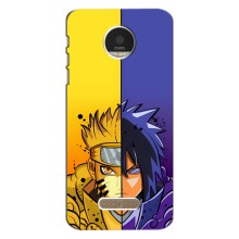 Купить Чехлы на телефон с принтом Anime для Мото З Плей – Naruto Vs Sasuke
