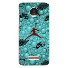 Силиконовый Чехол Nike Air Jordan на Мото З Плей – Джордан Найк