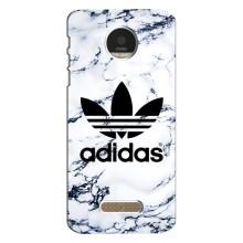 Чехлы Адидас для Motorola MOTO Z (AlphaPrint) – Адидас на мраморе