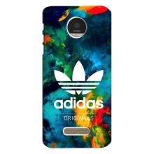 Чехлы Адидас для Motorola MOTO Z (AlphaPrint) – Яркий Адидас