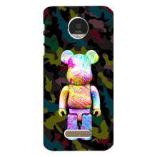 Чохли для Motorola MOTO Z - Bearbrick Louis Vuitton (PREMIUMPrint) (Яскравий Bearbrick)