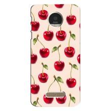 Чехлы с Фруктами для Motorola MOTO Z (VPrint) – Вишня