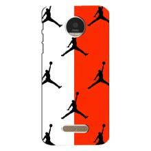 Чохли для Motorola MOTO Z - з картинкою JORDAN (AlphaPrint) – Лого Джордан