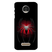 Чохол з людиною павуком для Motorola MOTO Z - (AlphaPrint) (Паук марвел)