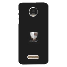 Чехол Майнкрафт на Motorola MOTO Z (AlphaPrint) Minecraft (Овечка Майнкрафт)