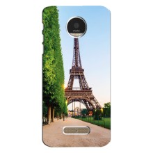 Чохол Ейфелева Вежа Motorola MOTO Z - (AlphaPrint) (Дорога до Парижу)
