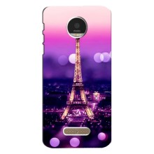 Чохол Ейфелева Вежа Motorola MOTO Z - (AlphaPrint) (Париж Башня)
