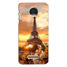 Чохол Ейфелева Вежа Motorola MOTO Z - (AlphaPrint) (Сонячня вежа)