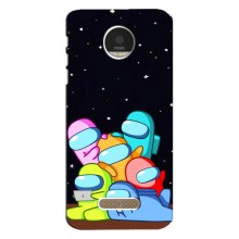 Чохли Амонг Ас для Motorola MOTO Z (AlphaPrint) (Скіни в космосі)