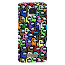 Чохли Амонг Ас для Motorola MOTO Z (AlphaPrint) (Убитий)