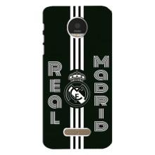 ФК Реал Мадрид чохли для Motorola MOTO Z (AlphaPrint) – чорно білий Реал