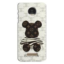 Крутые Чехлы Луи Виттон для Motorola MOTO Z (AlphaPrint) – Медведь LV