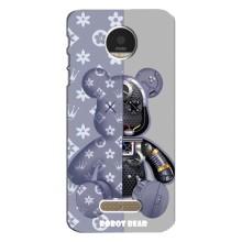 Крутые Чехлы Луи Виттон для Motorola MOTO Z (AlphaPrint) – Робот Мишка