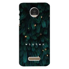 Новорічні, Святкові Чохли для Motorola MOTO Z - 2024 год (Winter)