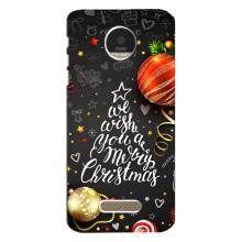 Різдвяні Чохли для Motorola MOTO Z (VPrint) (Ялинка)